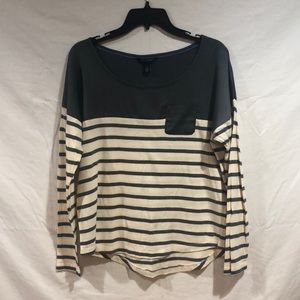 Long sleeve striped shirt